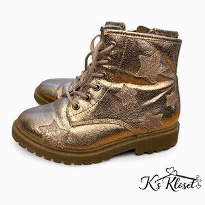 Rose Gold Boots w/ Stars